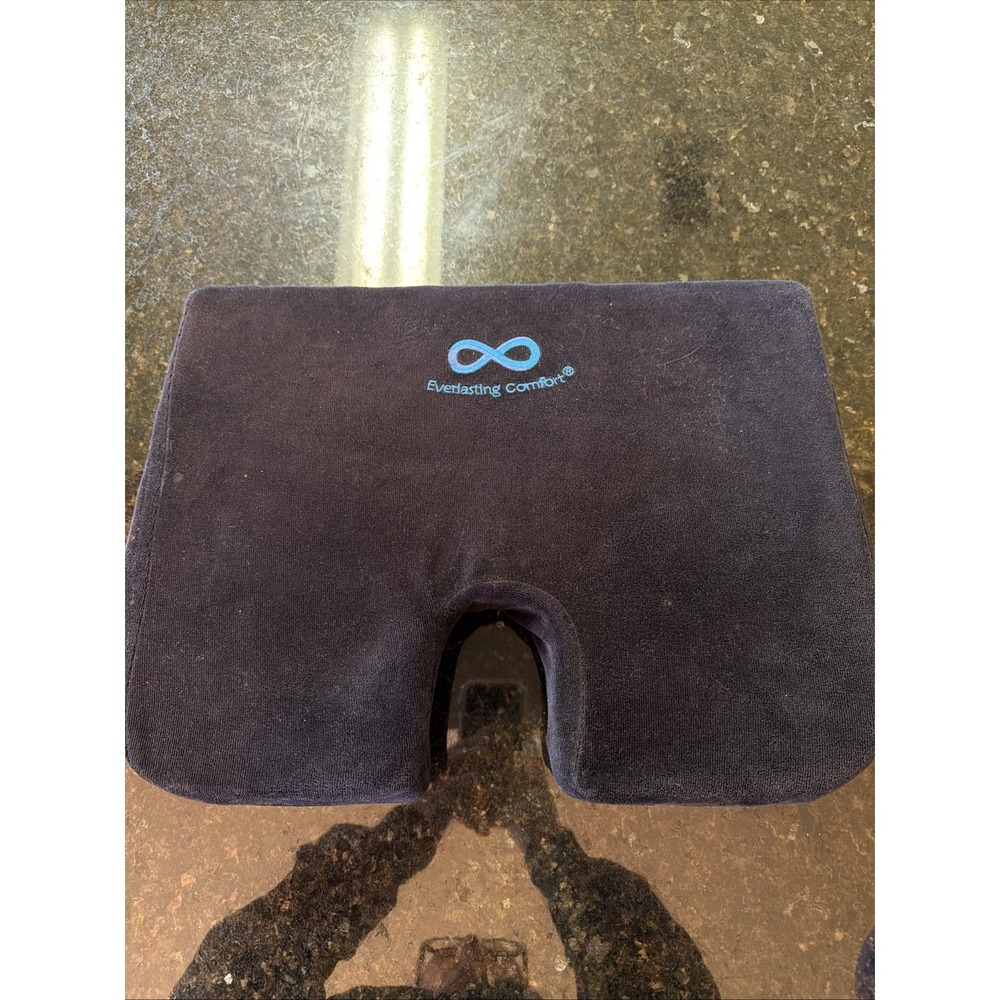 Everlasting Comfort Memory Foam Seat Cushion Car‎ Office Chair Orthopedic Design